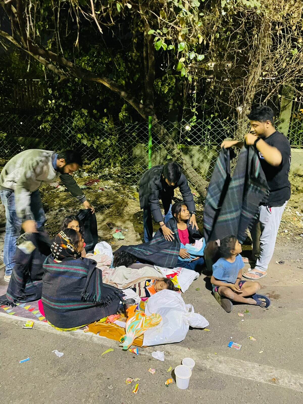 Blanket Distribution