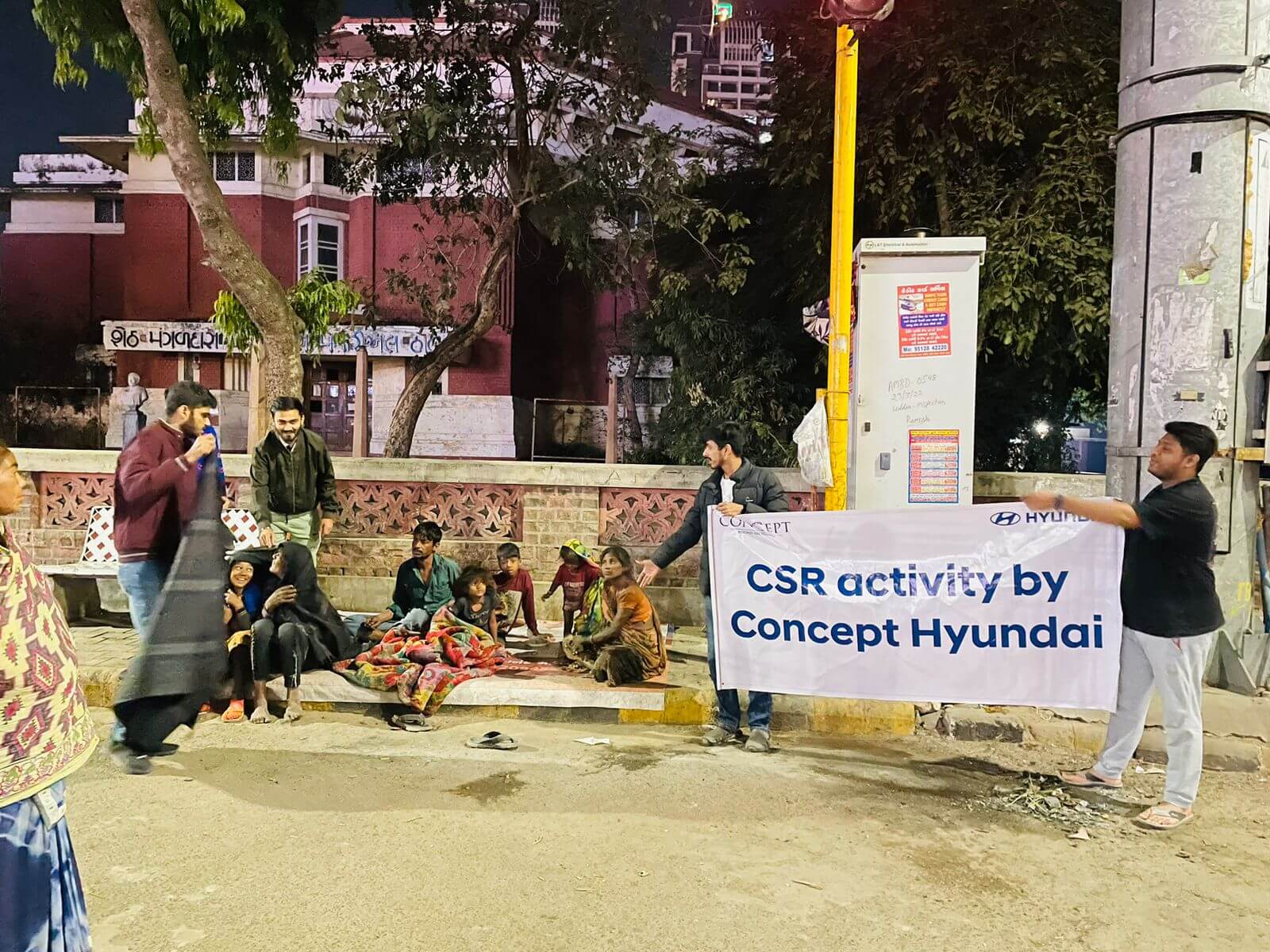 Blanket Distribution